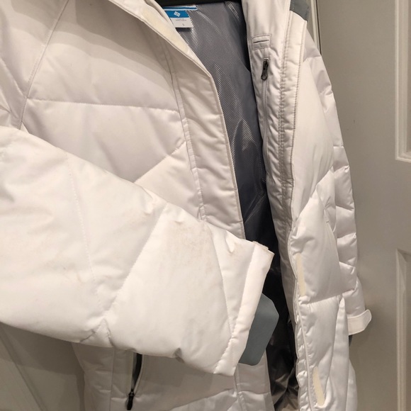 Columbia white parka - S - Picture 3 of 4